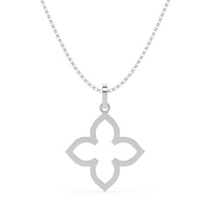 four leaf clover diamond necklace 3