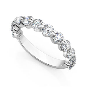 half diamond eternity ring with horizontal claws wg 2