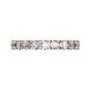 shared claw half diamond eternity band 1