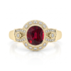 AntiqueRubyHaloYellow.RING